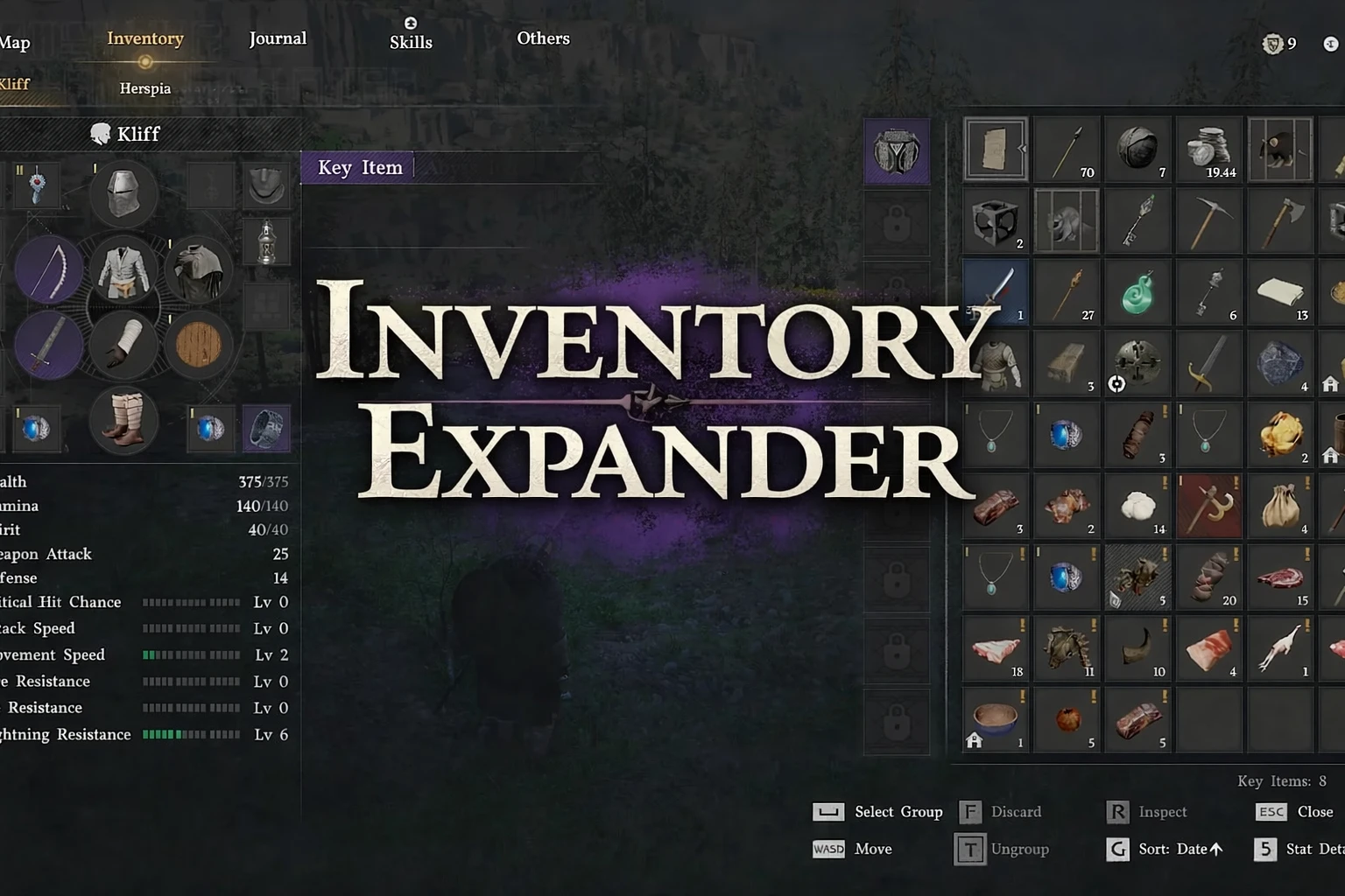 Inventory Expander Mod Menu