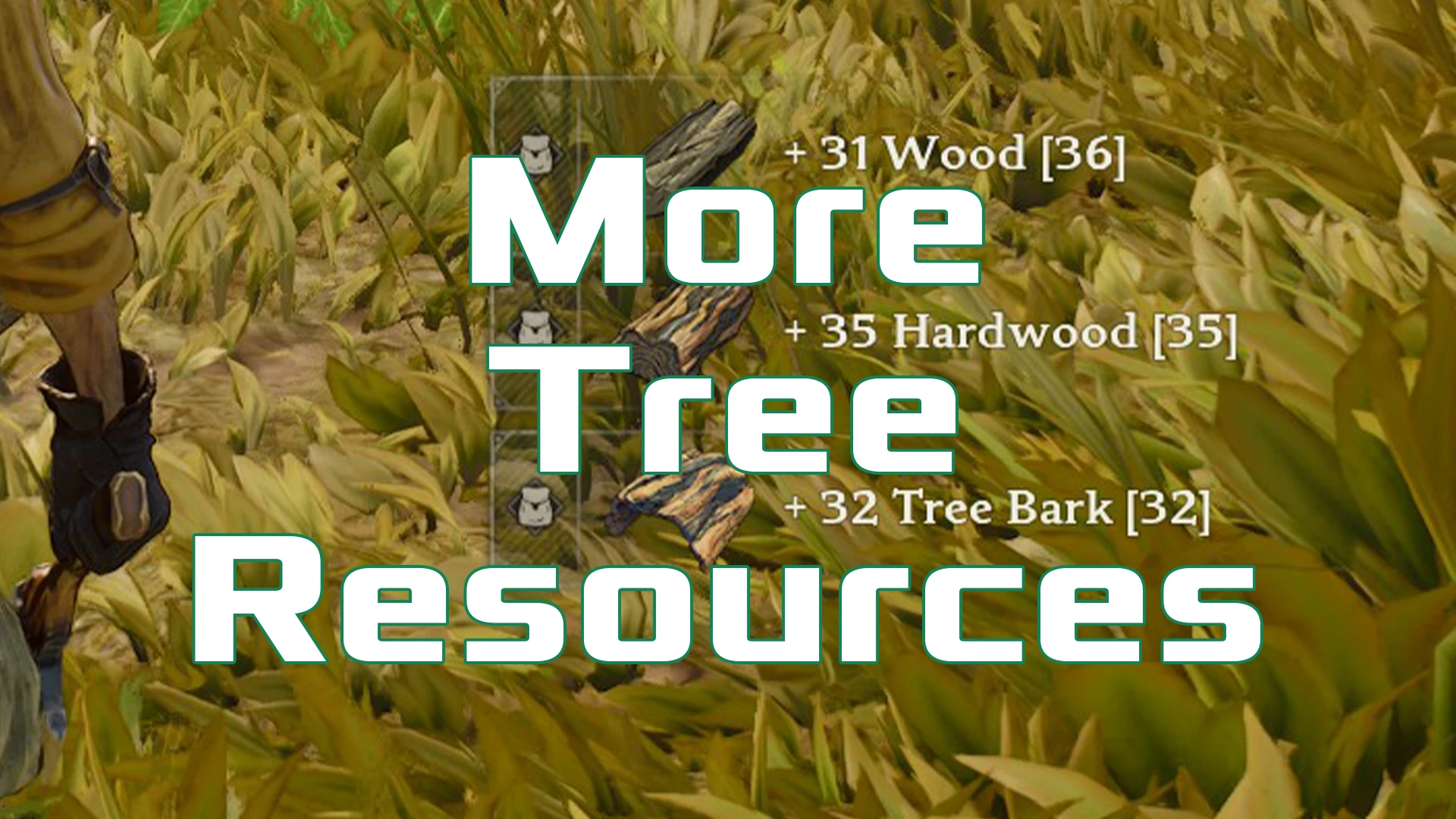 More Wood Mod Menu