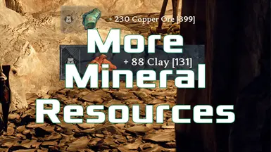 More Mineral Resources Mod Menu