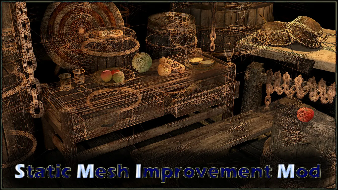 Download Static Mesh Improvement Mod - SMIM for The Elder Scrolls V: Skyrim Special Edition