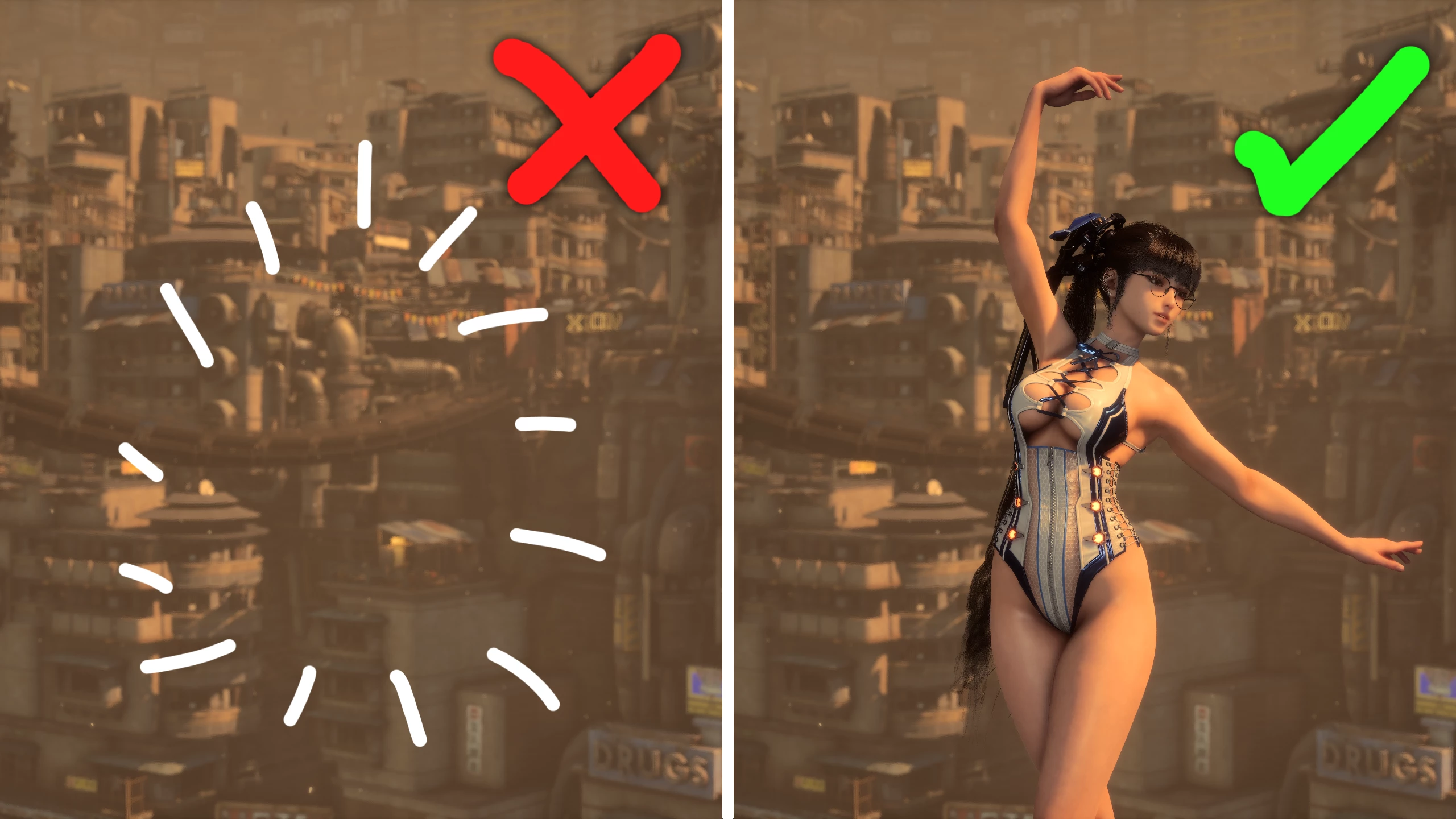 Photo mode does not hide character models Mod Menu