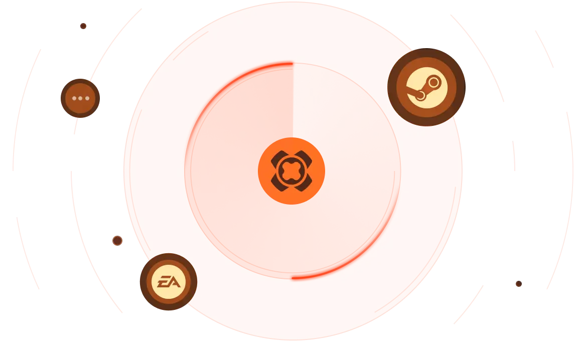 XMODhub automatic game detection scanning Steam and EA PC gaming platforms